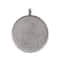 John Bead 40mm Antique Silver Round Pendant Frame